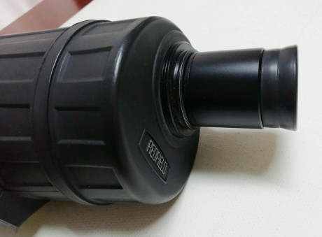 Telescopio made in Japán, excelente calidad optica.  Marca REDFIELD, de 60 mm con ocular intercambiable 12