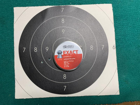 Bueno, para animar el foro un poco, propongo colgar fotos de dianas y arma usada para ello, pudiendo ser 50