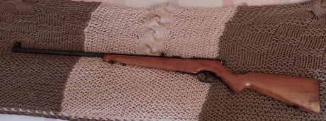 Carabina de cerrojo Monotiro Santa Bárbara. Cal. 22LR, Modelo sb66 Fábrica de armas de Oviedo , excelente 02
