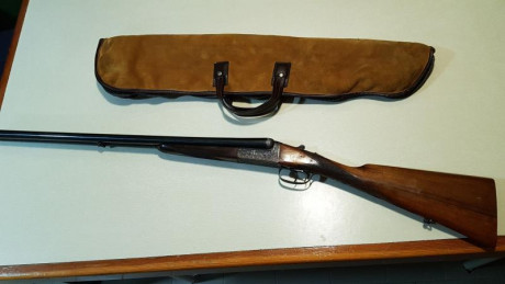 MARCA GOROSABEL, EN PERFECTO ESTADO, MUY POCO TIROS, YA QUE FUE UN REGALO Y NO VOY A CAZAR Calibre: 12 02