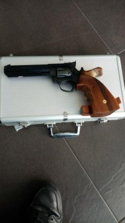 vendido Alfa-Proj de 6" con dos juegos de cachas talla M y tres contrapesos para el cañón, también 01