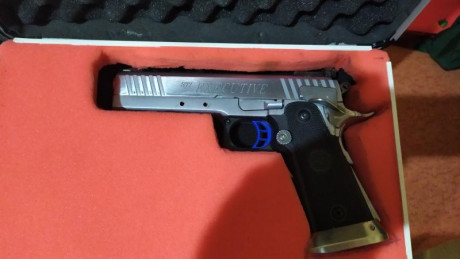 Cambio pistola S.T.I..EXECUTIVE CAL.40 en perfecto estado por algo que me interese, una 9mm,-un rifle 72