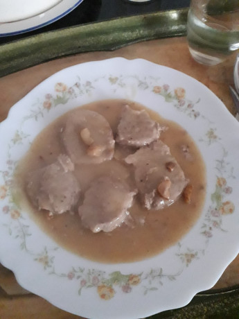 Hoy para comer acelgas hervidas y chuletón de vaca gallega vieja con seis semanas de maduración en cámara 90