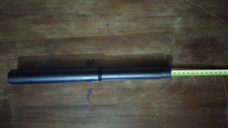 Vendo este silenciador.
Es el que vendìa el compañero Subirats junto con el cañon de 5.0 mm y yo solo 00