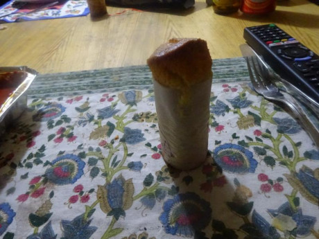 Hoy para comer acelgas hervidas y chuletón de vaca gallega vieja con seis semanas de maduración en cámara 92