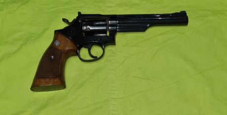 Se vende Revolver Llama Comanche 22LR de 6".
Guiada en F con Maletín incluido y juego de cachas adicional.

Precio: 01