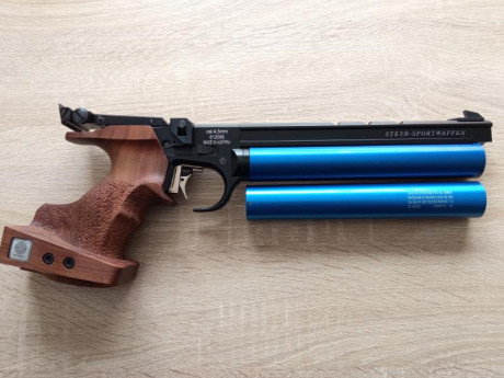 Buenas;

Se vende Steyr LP50 en muy buen estado, usada muy poco, siempre guardada sin aire funcionando 01