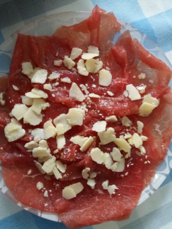 Hoy para comer acelgas hervidas y chuletón de vaca gallega vieja con seis semanas de maduración en cámara 32