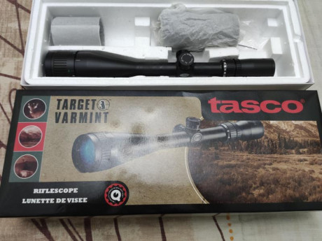 Vendo visor tasco 10-40x50 en perfecto estado como nuevo vendo por no usar precio 120 euros la venta será 02