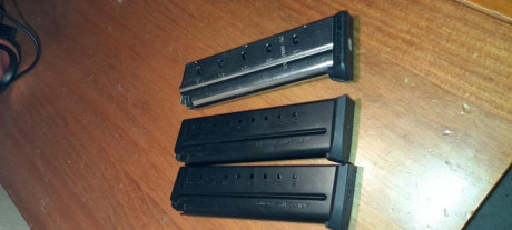 Diferentes modelos 
9mm monoilera SPS clasic 3 (uno inox) 150€ los 3
Tanfolgio 2 ( no me acuerdo del modelo) 10