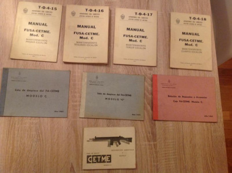 VENDIDO

Vendo coleccion de manuales del Cetme C. La coleccion esta compuesta por:

- Manual mantenimiento 02