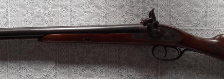 Vendo escopeta de Avancarga AMR, usada, pero en buen estado en general.

Los que quieran un poco de historia 01