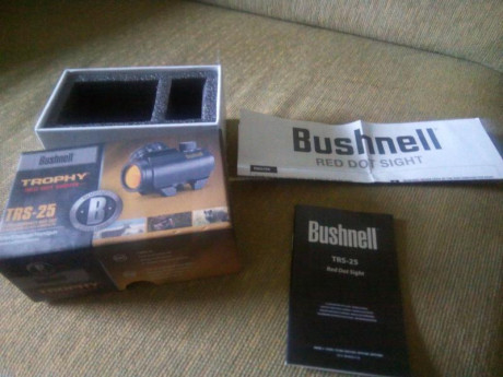 VENDO VISOR BUSHNELL TROPHY TRS-25 - NUEVO NO USADO NUNCA 00