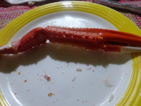 Hoy para comer acelgas hervidas y chuletón de vaca gallega vieja con seis semanas de maduración en cámara 100
