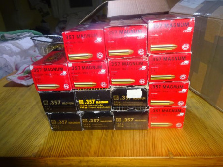 Muy buenas.

Vendidas las 700 vainas marca Geco del calibre .357 Magnum con un solo tiro efectuado, conservando 02