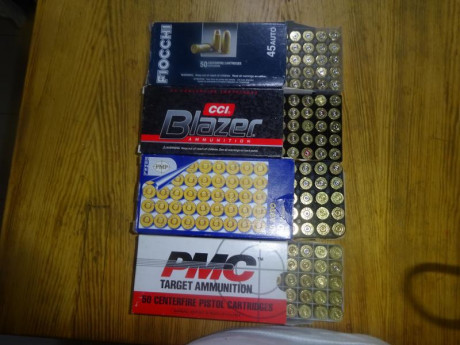 Muy buenas.

Vendidas las 200 vainas de varias marcas diferentes del calibre .45 ACP, 95% con 1 tiro, 02