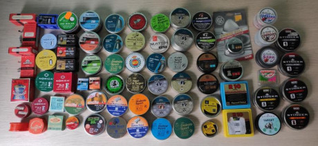 Hola a todos, despues de un tiempo coleccionando balines, nuevos y antiguos, creo que tengo suficientes 121