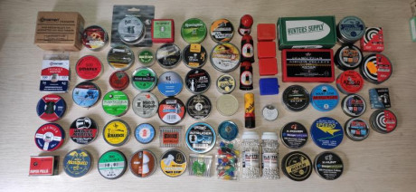 Hola a todos, despues de un tiempo coleccionando balines, nuevos y antiguos, creo que tengo suficientes 120