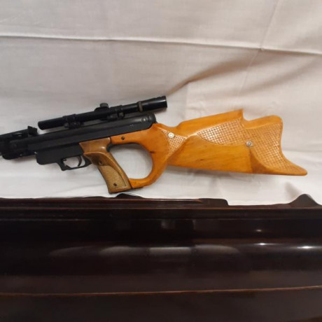 Vendo carabina Gamo customizada, no hay otra igual, 250euros. 12