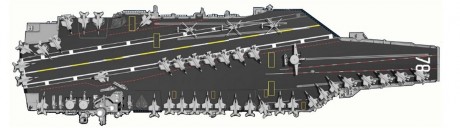Listado:
1. Enterprise (CVN-65) y único en su clase.

Los clase Nimitz:
2 Nimitz (CVN-68)
3 Dwight D. 40
