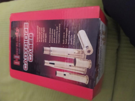 Vendo 75 vainas calibre 458 Winchester virgenes ( nunca se dispararon).
Son de la marca Hormady.
100€ 00