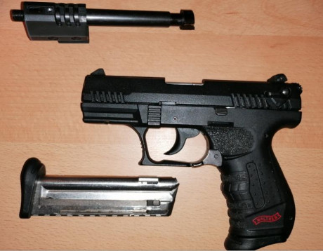 Buenas, pongo en venta esta magnífica y apenas usada Walther P99 Quick Action. Es como una Glock 19, versión 21