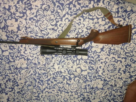 Hola, un amigo vende un sako calibre 300WM. Sólo el rifle. Mandarme un privado y os paso su número. 880€
Cambiaria 01
