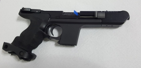    ***VENDIDA***   

Vendo pistola Hammerli SP20 RRS cal. 22, con kit del 32, en excelente estado, con 01