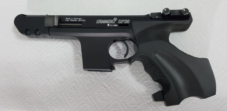    ***VENDIDA***   

Vendo pistola Hammerli SP20 RRS cal. 22, con kit del 32, en excelente estado, con 00