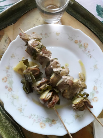 Hoy para comer acelgas hervidas y chuletón de vaca gallega vieja con seis semanas de maduración en cámara 142