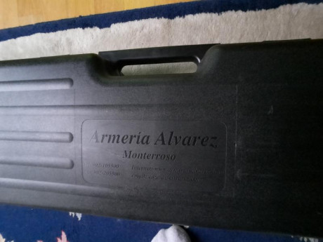 ---VENDIDO---
Hola, maletin arma larga  comprado en Armería Alvarez, lo vendo por no usarlo. Esta nuevo, 02