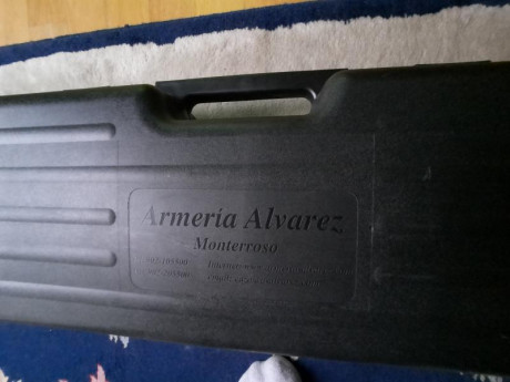 ---VENDIDO---
Hola, maletin arma larga  comprado en Armería Alvarez, lo vendo por no usarlo. Esta nuevo, 02