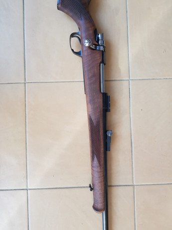 hola un amigo vende un rifle santa barbara calibre 243 con bases apel,maderas bonitas y en perfecto estado 00