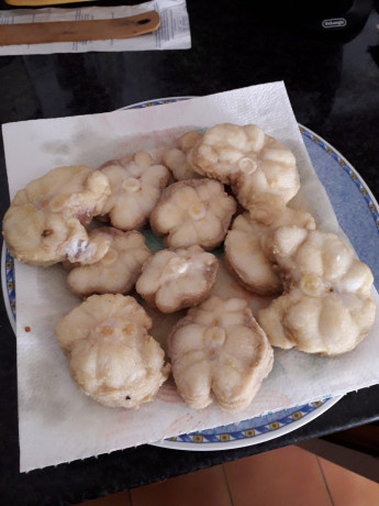 Hoy para comer acelgas hervidas y chuletón de vaca gallega vieja con seis semanas de maduración en cámara 40
