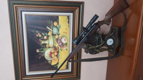 Vendo Rifle Browing MARAL rectilíneo en madera, cal.300 muy bien cuidado está en perfectas condiciones 12