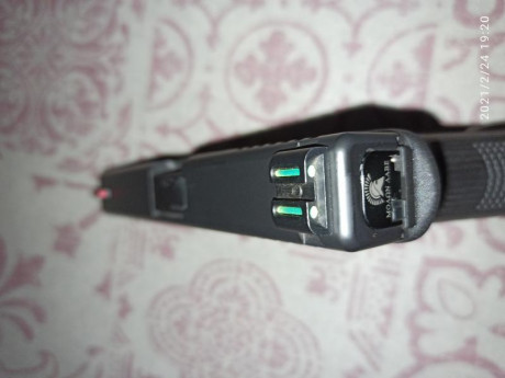 Hola
Pongo a la venta pistola Glock 17 de 3 generación en perfecto estado preparada para IPSC Standard.
Sin 01