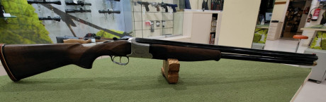 Escopeta de ocasión de la marca laurona modelo caza, choques interiores.
Mas un choque estriado artesano 01