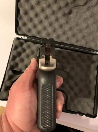 Hola.  Un amigo vende esta SW,  cuatro cargadores de 15 disparos. Doy tlfno. por privado.  Está en "F" 11