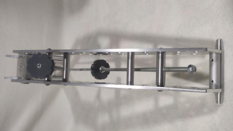 Bipode para rifle para modalidad de f-class, completamente de aluminio muy robusto, regulable en altura 00