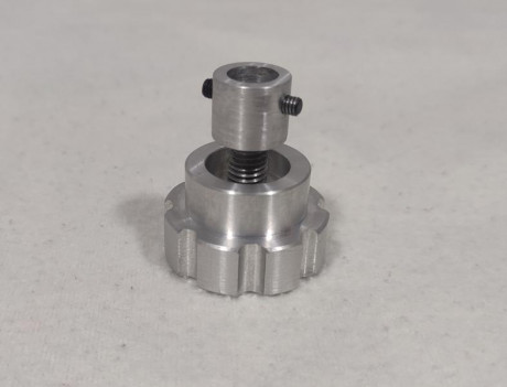 Bipode para rifle para modalidad de f-class, completamente de aluminio muy robusto, regulable en altura 12