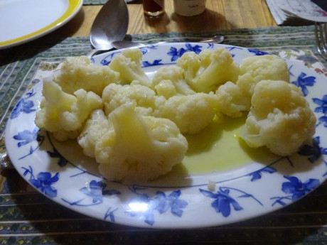 Hoy para comer acelgas hervidas y chuletón de vaca gallega vieja con seis semanas de maduración en cámara 41