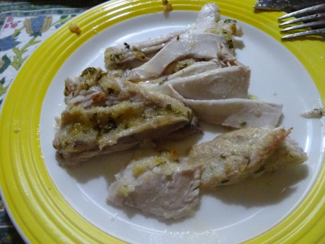 Hoy para comer acelgas hervidas y chuletón de vaca gallega vieja con seis semanas de maduración en cámara 40