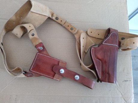  VENDIDA Se vende  STAR PD  calibre 45 ACP con este conjunto:
Caja STAR con baqueta y feminelas originales.
 10