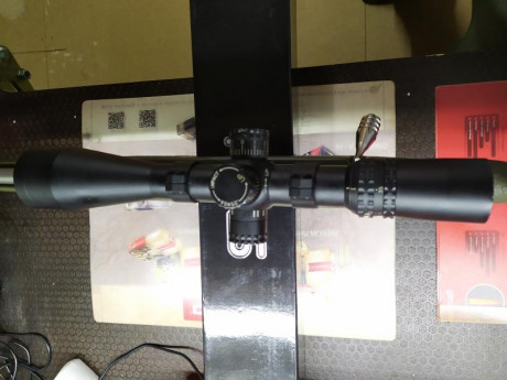 ATARC 4-16X50 F1:

- 1° plano focal
- Tubo 34 mm. 
- Ret. MiL XT
- Tapas flip-up originales
- Montura 00