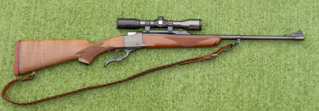 Rifle RUGER Sturm Ruger Co. modelo num. 1 en calibre 270 Win.accion de palanca, monotiro, lleva visor 00
