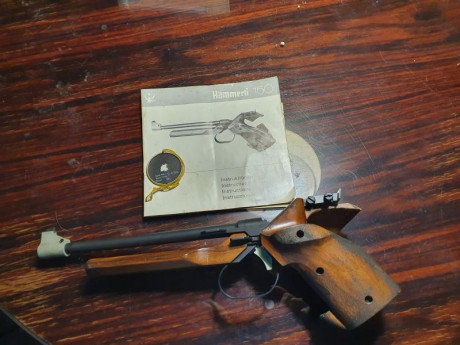 Vendo pistola libre de marca Hammerli modelo 150, en perfecto estado, con gran precisión y exactitud.
Edición 02