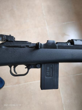 Se vende carabina de 22 lr, marca Chiappa de polímero. Dos cargadores. 250 e. En Toledo. 02