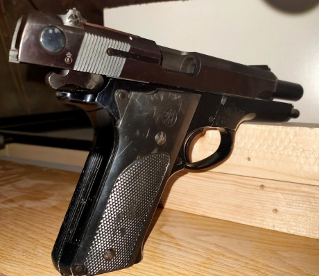 Saludos al foro.
Un compañero vende esta pistola S&W 59
El precio son 300€
El telefono es 617563585
Preguntar 02