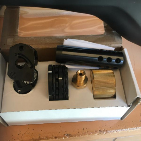 VENDO CARABINA WEIHRAUCH HW 100-BPK/600 BULLPUP con cañon de 600mm. macizo, calibre 4,5 . comprada nueva 30