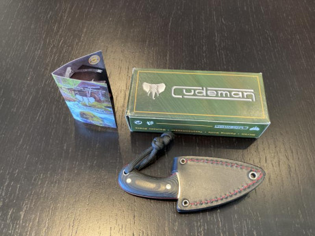 Los 3 nuevos sin uso y comprados en 2020
1- Cudeman Yoda, acero böhler N-695 y micarta negra funda de 12